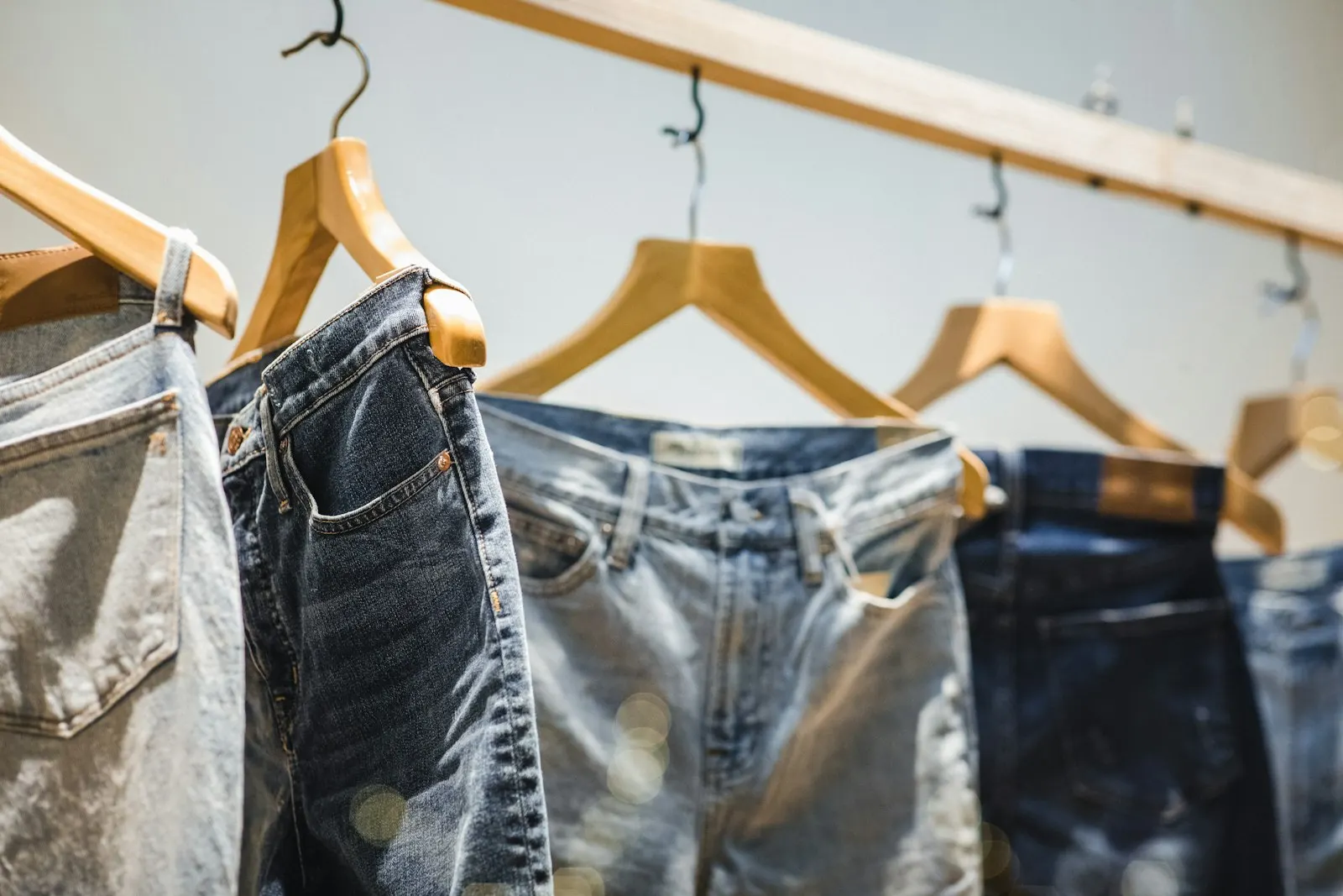 Jeans Blå Timme